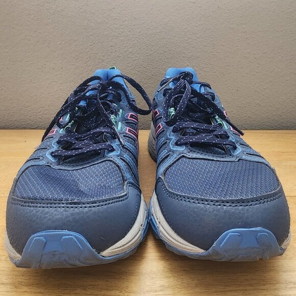 ASICS GEL-Venture 7 Running Shoes 1012A476 Blue/ Pink Womens Sz 8 - Picture 7 of 12